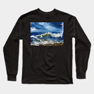 Rough Sea Long Sleeve T-Shirt